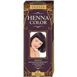 Henna Color 17 Aubergine haarbalsem haarkleur kleureffect natuurlijke haarverf kip eco
