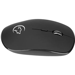 Gamingmuis, 1200/1600 / 2400 DPI draadloze muis Voel je comfortabel 2.4G draadloze snelle verzending voor voor Vista OS X(zwart)