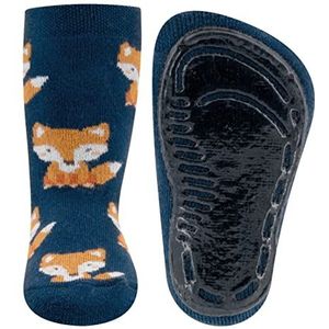 EWERS Sokken 'Fuchs'  navy / donkeroranje / white denim