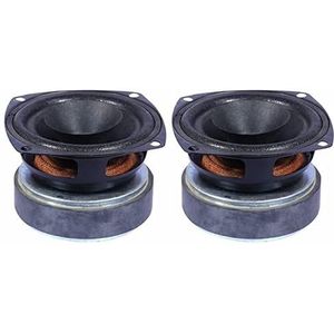 Luidsprekerschijf voor alle respect 3 inch fullrange luidspreker 8 Ohm 30W for auto, desktop, boekenplank, doe-het-zelf, één kleur, verpakking van 2