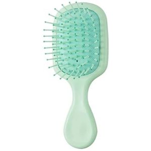 1 stks Mini Ontklitter Haarborstels Massager Antistatische Airbag Haarkam Nat en Droog Draagbare Haarborstel(822 GR opp)