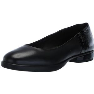 Ballerina - SCULPTED LX - Effen - Leer - Platte Hak