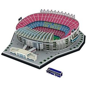 Houten modellen, DIY-bouwspeelgoedmodel 3D-puzzel Voetbalfans Memorial Gift, Nieuw Nou Camp Stadion 3D-puzzel, Voetbalstadion Replica-fans Bouwspeelgoed Bouwsets, Veelkleurig - 35 * 35,7 * 9,8 cm 69 s