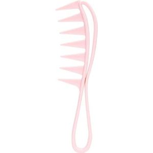 Brede Tand Kam Krullend Haar Salon Kappers Kam Massage Haar Styling Tool Voor Golvend Haar