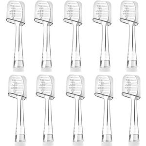 Vervangende tandenborstelkoppen voor kinderen vanaf 3 jaar, compatibel met Seago SG513/SG977/SGEK6/DT-K6, voor elektrische tandenborstel, voor kinderen vanaf 3 jaar, met afdekking