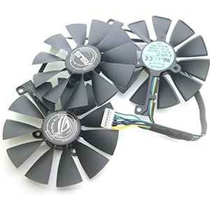 LMNCBVYA Cooling Fan Set for ROG-Strix RTX2080ti 2080 RTX2070 RTX2060-88mm T129215SH DC 12V 0.30AMP Replacement Fan