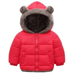 Jongens dragen oorjas | Schattige beer hoodie - Comfortabele winterkleding, zachte jongensjas voor kinderen, winter, koud weer van 1-4 jaar Tytlyworth