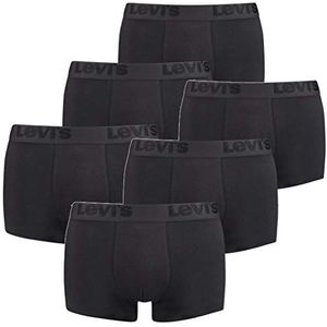 Levi's 6-Pack heren Premium Trunk Boxershorts heren onderbroek broek ondergoed - zwart - XL