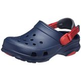 Crocs Unisex Kids Classic All-Terrain Clog T houten schoen, Donkerblauw, 33/34 EU