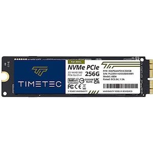 Timetec 256GB MAC SSD NVMe PCIe Gen3x4 3D NAND TLC Lezen tot 2.000 MB/s Compatibel met Apple MacBook Air (2013-2015, 2017), MacBook Pro (2013-2015), iMac (2013-2019), Mac Pro (2013), MacMini (2014)