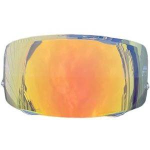 Motorhelm vizier lens, Helmvizier, I90-vizier for HJC HJ33 I90-helmschild Uv-bescherming Capacetes Visera Winddicht Cascos Windscherm Moto Helmen Onderdelen (zwart - alleen for gebruik overdag)(Revo C