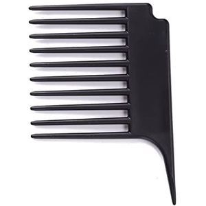 DieffematicSZ kam Oil comb hair salon style hair pick fork hair comb hair style insert comb ribs comb