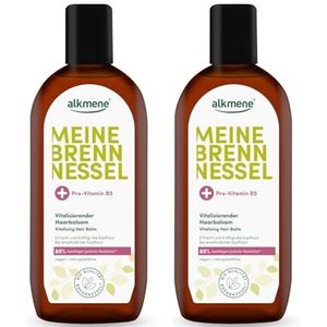 alkmene 2 x brandnetel haarwater met provitamine B5 250 ml - brandnetel haarbalsem voor gevoelige hoofdhuid - haartonicum