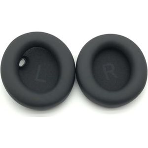 Hoofdtelefoon zachte hoes voor Soundcore Space One S1 Headset Spons Cover Oor Cups (zwart)