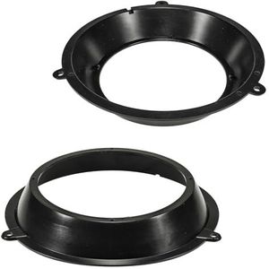 tomzz Audio 2814-007 Luidspreker Ringen Adapter geschikt voor Fiat Panda 2003-2012 Voordeur voor 165mm DIN-Luidsprekers