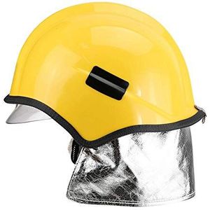 Reddingshelm, knopontwerp Geweldige isolatieprestaties Brandweerhelm voor gebruik bij brand