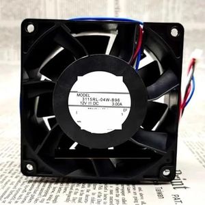 CPU Fan For NMB 3115RL-04W-B96 8038 12v 3.00A 8CM Server Cooling 80 * 80 * 38mm(3-wire)