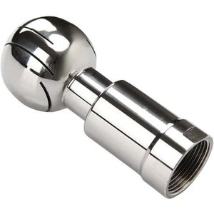 360° Dekking CIP Tankreinigingskop - BSP 1/4""-2"" SS304/316 Binnendraad Roterende Sproeibol, 1 Stuk For Hygiënische Industriële Reiniging(304,1/4"")