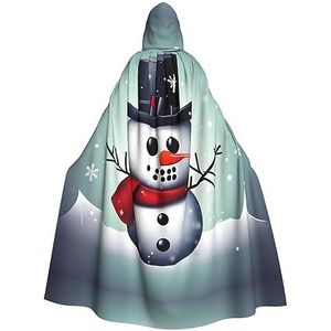 Kerst Sneeuwman Party Decoratie Cape, Vampier Mantel, Voor Vakantie Evenementen En Halloween Serie