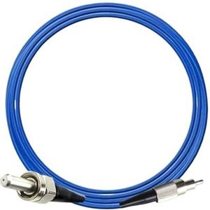 SMA905 Quartz Fiber Optische Jumper 600um 0.22NA for UV-VIS Medische Detectie en Testen(SMA-FC blue 3m)
