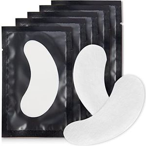 Lunamoon 100 paar Oogpads voor Wimperverlenging Wimperverlengpads Wimperpads Ooggelpads voor Wimperextensions Gel-oogpads voor Verlenging