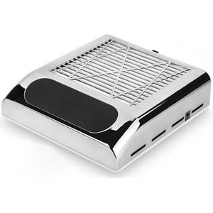 Nagelstofzuiger, elektrische nagelstofzuiger, Afzuigventilator for manicure Stofzuiger for nagels Stofafzuiging Sterke zuigzuiger met filter Nagelstofafscheider voor acrylnagelpolijsten, salon en thui