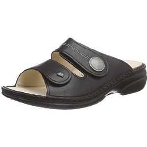 Finn Comfort - Muiltjes - Zwart - Leer