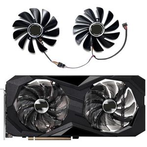 Voor ASROCK voor Radeon RX7600 8GB voor Challenger OC grafische kaart vervangende ventilator