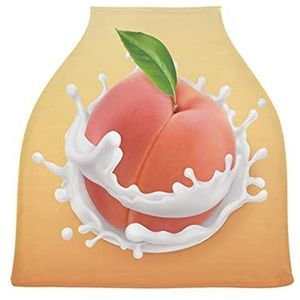 Peach Melk Baby Autostoelhoes Luifel Stretchy Verpleging Covers Ademend Winddicht Winter Sjaal voor Baby Borstvoeding Jongens Meisjes