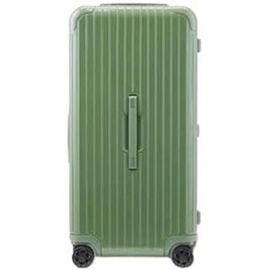 Koffer Trolleykoffer ABS+PC Reiskoffer Spinner Grote trolleykoffer Rollende bagagetas met wiel (Color : Green, Size : 30 inch)