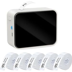 P15 Labelprinter Mini Bluetooth Thermische Etiketteermachine Draagbare Labeler Helder Afdrukken(Printer Set 3)