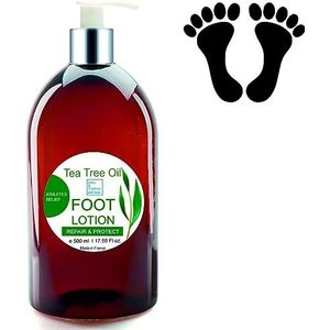 bleu & marine Bretania - 2 in 1 Voet- en nagelcrème | Intensieve hydratatie | Huid- en nagelreparatie | Anti-scheuren en verzachter | Schimmelbescherming, 500 m