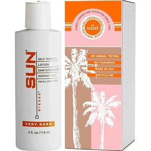 Zon zelfbruinende lotion Dark Sunsation Instant Tint - Very Dark 4 fl.oz. door Sun Laboratories