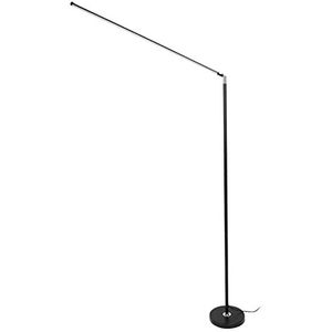 LED Vloerlamp, Vloerlamp 36W 100cm Lengte Lichtbron 110‑240V 3 Kleurtemperaturen Instelbaar met Afstandsbediening voor Manicure voor Studeerkamers (EU-stekker)