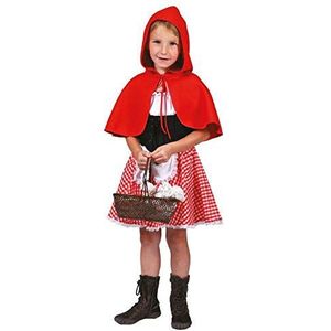 Roodkapje Kostuums | Sprookjesbos Roodkapje | Meisje | Maat 116 | Carnaval kostuum | Verkleedkleding