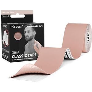 Kinesiology Tape Classic - 5 cm x 5 m - Fysiotape - Therapietape - elastisch - waterdicht - huidvriendelijk