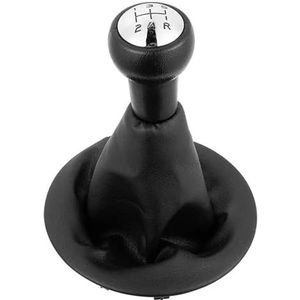 Gear Shift Stick Knop Voor Citroen Voor Berlingo III MK3 Voor Peugeot Voor Partner Auto Versnellingspookknop Hefboom Pookhoes Kofferbakhoes PU Leer Versnellingspook knop