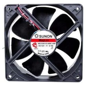 LMNCBVYA MEC0381V2-000C-A99 12V 5.1W 120X120X38MM High-Performance Cooling Fan for PC and Electronics
