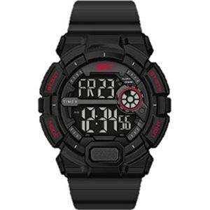 Timex UFC Striker 50 mm herenhorloge, Zwart/Rood, Digitaal