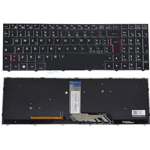 PT-BR Italiaans Portugees Braziliaans toetsenbord met achtergrondverlichting voor Clevo N970 N960TC TF voor Hasee GX9 GX8 GX10 TX9 TX8 TX7 ZX8 ZX7(Italian Backlit)