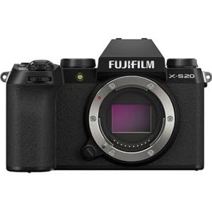 FUJIFILM - X-S20 - Digitale Camera - Zwart - 26,1 MP X-Trans CMOS 4-sensor