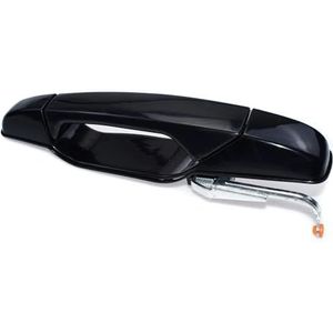 Auto Buitendeurgreep Voor Voor Escalade 2007-2013 Zwarte Chromen Buitendeurgreep Vooraan Linksachter Rechts(Black Rear Left)