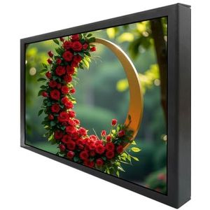 VSDISPLAY 10.1 inch 1280x800 350 nits IPS zwarte LCD-monitor, 75mm/100mm achtermontagegaten, helderheid verstelbaar, metalen behuizing