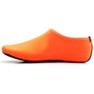 Duikvinnen Unisex schoenen Comfortabele outdoor duiksokken Strandspel Surfschoenen Sportaccessoires (Color : Orange, Size : Black)