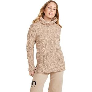 McLaughlin's Irish Shop damestrui van 100% wol, merino. Lange pullover.
