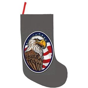 Amerikaanse Bald Eagle Print Kerst Kousen,Vakantie Party Decoraties