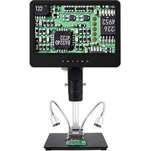 Microscoop 10.1 ''IPS LCD 2000X UHD 2160 P Digitale Scoop Met 3 Lens For PCB Telefoon Reparatie Solderen Scopio Voor duidelijk onderzoek en lichtcontrole