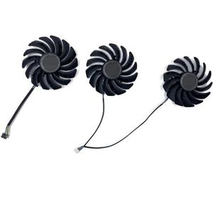 Koelventilator 87mm 4-pins PLD09210S12HH voor MSI RTX3090 3080 3070 3060 RTX3080TI 3070TI 3060TI Ventus 3X Gaming Graphics-ventilator(3PCS)