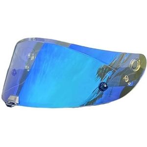 Motorhelm vizier lens, Helmvizier, RPHA 70 Helmschermen for HJC RPHA 11 HJ-26 ST Universele maat Zonnebrandcrème Ca-SCO Moto Accessoires (Vizierbasis)(Revo Clear Blue-day and Night)