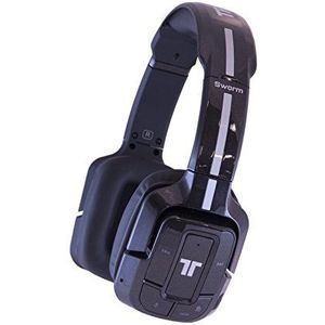 Tritton Swarm Draadloze Mobiele Surround Headset [PC, Mac, Mobile] - Metallic Zwart